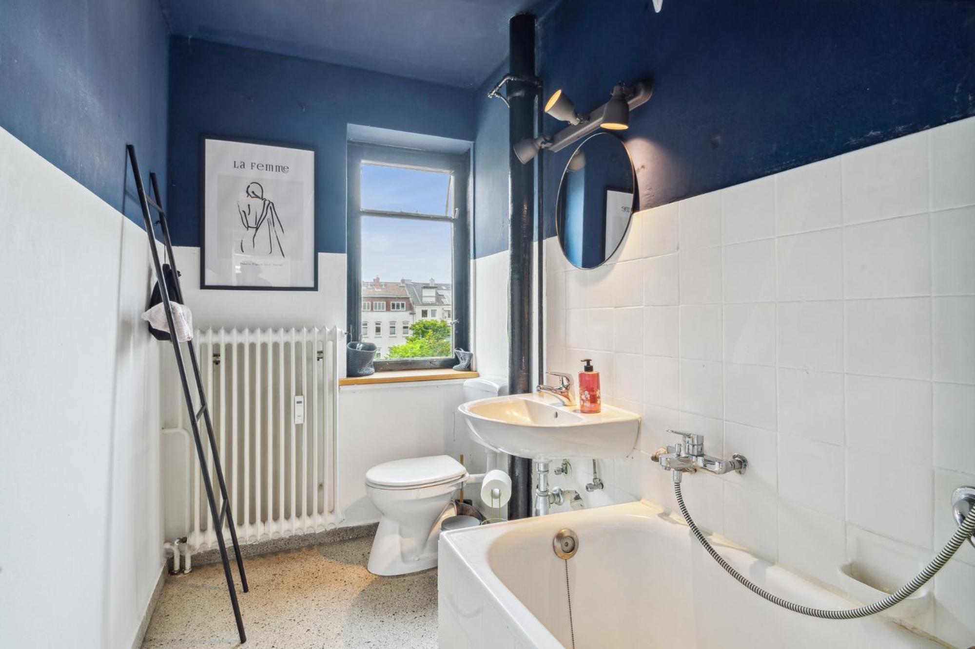 Zentrale Wohnung 3 Zimmer 24H Check In Kiel Dış mekan fotoğraf
