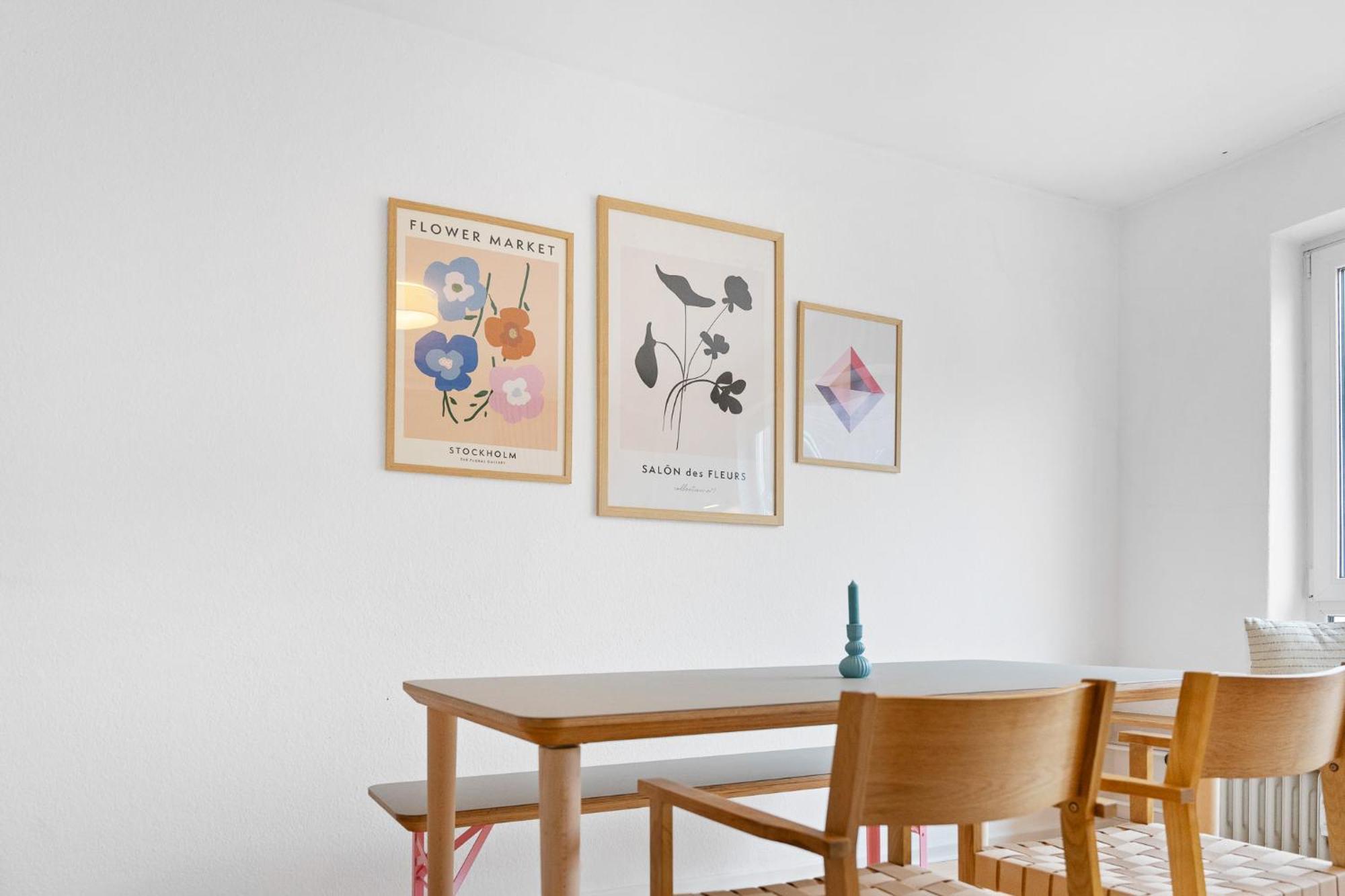 Zentrale Wohnung 3 Zimmer 24H Check In Kiel Dış mekan fotoğraf